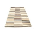thumbnail image 2 of Multicolored Stripes 5X8 Hand-Tufted Modern Rug, 2 of 11