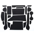 thumbnail image 1 of Riwesomey Alfombrilla para ranura de puerta de reposabrazos de coche, 19 piezas, portavasos montado en vehículo, almohadilla con ranura para Automoción decorativa y accesorios Negro, 1 of 6