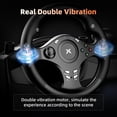 thumbnail image 3 of Volante de carreras NBCP Pro 270° USB con pedales de 10,2", 3 of 9