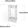 Prosumer's Choice Modern Bed Night Stand - Compact Bedroom Side Table ...