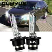 2x New D4S Xenon HID Headlight Bulbs 6000K Replace set For Toyota Venza 2009-2012 Low 2016 2013-2015