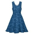 s and Rays Blue version! Sleeveless Dress womans clothing Dresses