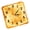 38cm, variant on Creative Toasts Themed Decorative Wall Clock Bread Shape Quiet Movemnt Clock For Coffee Shop Kitchen And Household Use