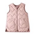 thumbnail image 2 of Naotn Quilted Zip Up Vest for Women Thermal Lightweight V Neck Jackets Travel Fall Outfits with Front Pockets, 2 of 6