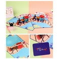 thumbnail image 5 of Hxlazmoo 3D Train Birthday Pop-Up Greeting Card - Handmade Paper Sculpture Art for Anniversary Gifts, Creative Blessing Message Card with Lasting Memories, 5 of 9