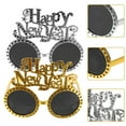thumbnail image 2 of 2pcs Happy New Year Eyeglasses Fancy New Year Party Glasses New Year Party Props, 2 of 9