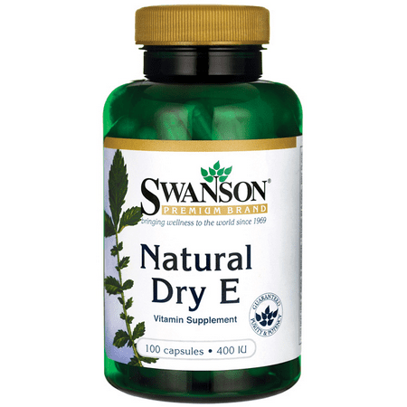 Swanson sec naturel vitamine E 400 Iu 100 Caps