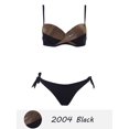 thumbnail image 1 of Andzhelika sólido Push Up Bikinis mujeres vendaje Bikini conjuntos traje de baño Sexy Halter dos piezas ropa de playa 2022 traje de baño Tan Jianjun  unisex, 1 of 2