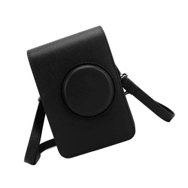 Funda Protectora Para Cámara Mini EVO, Funda De Piel Sintética Para Cámara Mini EVO Con Correa De Hombro Ajustable Extraíble, Bolsa Para Cámara Retro Vintage