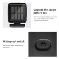 thumbnail image 2 of Lámpara De Césped De Fibra Óptica 4 piezas de lámpara de césped de fibra óptica 600 mAh IP65 enchufe de tierra iluminación de jardín (C) Sywqhk Para estrenar, 2 of 7