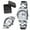 White, variant on Women's Watch, Easy Reader Dress Watch, Ladies Dress Watches Small Face, Dial Waterproof Women Analog Quartz Watch with Stainless Steel Expansion Band