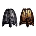 thumbnail image 4 of Furniture Halloween Lampshade Festival Lace Bat Curtain Coffee Curtain Fireplace Cloth Lampshade Three In One Design for Home Décor 3PCS, 4 of 9