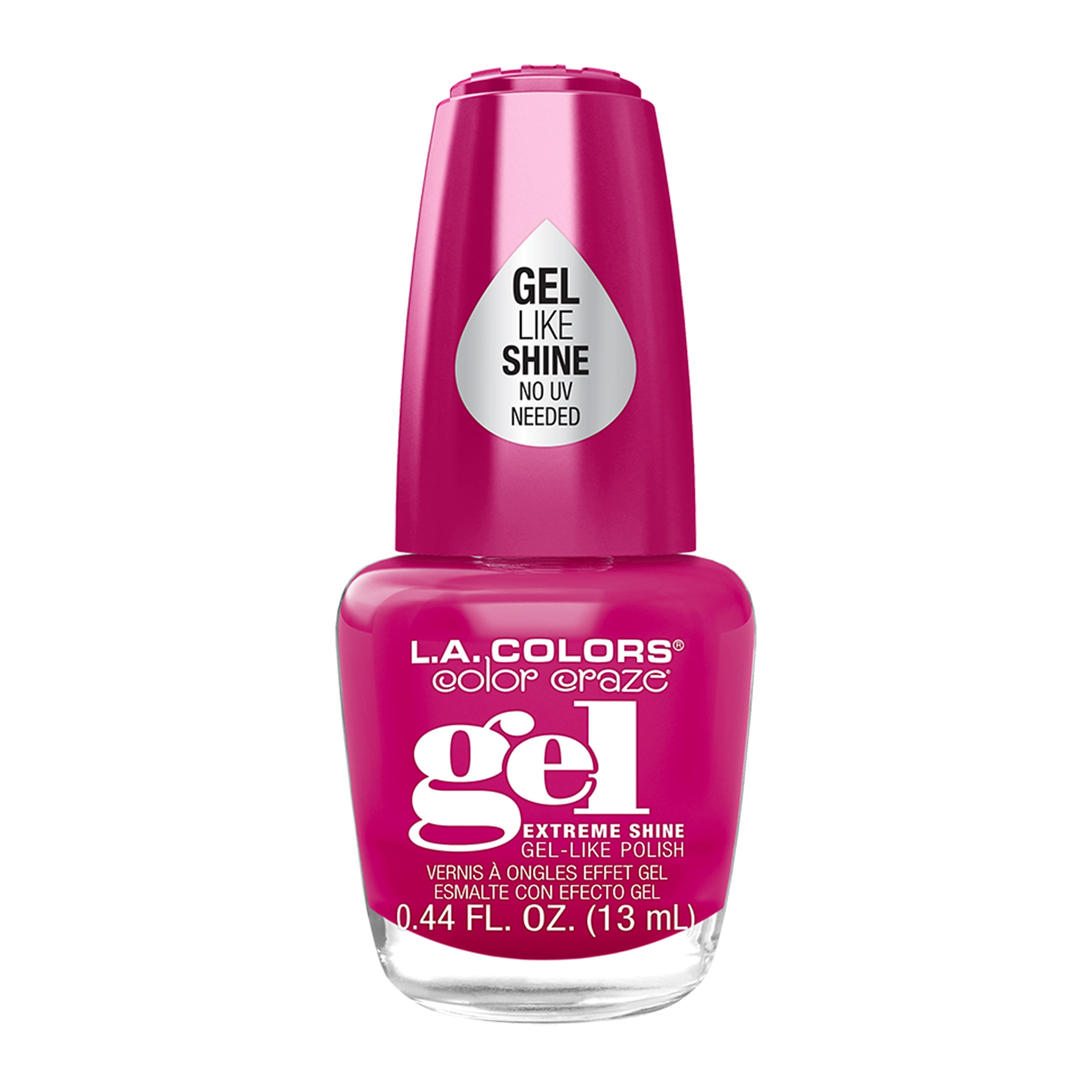 L.A. COLORS Gel-Like Nail Polish, Vixen, 0.44 fl oz