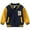 1#Navy, variant on Kiijoy Toddler Boys Fleece Baseball Jacket Zip Up Letter Embroidery Sweatshirt, Sizes 2-3