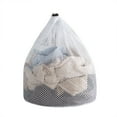 thumbnail image 2 of Jierger Reusable Drawstring Laundry Bag Machine Wash Laundry Bag Mesh Bag Laundry Net Bag Clothing Toys Shoes Small Storage Sack in Home Dorm Apartment Hotel Beach, 2 of 9