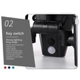 thumbnail image 3 of Luz Solar De Pared Con Sensor De Movimiento De 3-5 M/9,84-16,4 Pies 70 Led Super Brillante Ip65 Luz De Seguridad De Camino Impermeable Luz De Paisaje Al Aire Libre Minnieouse HA018622-00, 3 of 7