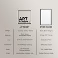 thumbnail image 6 of Dreamer Blue Serenity Pair Shadowbox Print Modern Wall Decor Set by Art Remedy, Black Frame, 36 x 54, 6 of 6
