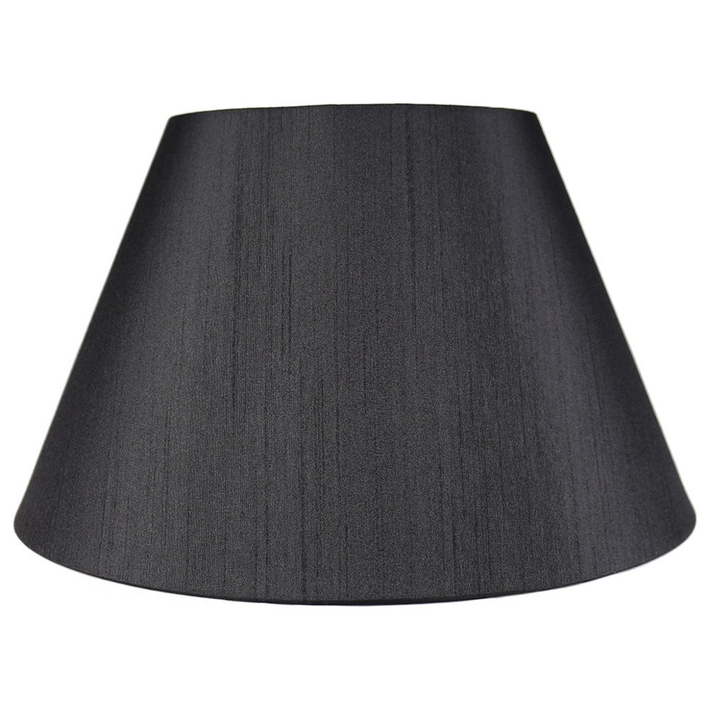Urbanest Downbridge Unofitter Silk Lamp Shade, 6.5"x12x7.5", Black