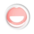 thumbnail image 1 of Luz de relleno en vivo multifuncional para selfies, portátil, conveniente, de múltiples ángulos, para teléfono celular, belleza, color rosa, 1 of 8