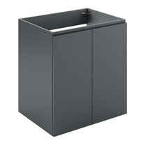 Vitality 24" Wall-Mount Bathroom Vanity-EEI-5557-GRY