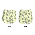 thumbnail image 3 of Gukieu Funny Chicken Print Women's Sports Shorts with Drawstring Elastic Waistband for Running, Yoga, Fitness-Large, 3 of 7