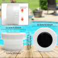 thumbnail image 3 of Pool Chlorine Floater , Swimming Pool Chlorine Dispenser with Solar Light, Floating Chlorine Dispenser, 3 of 7
