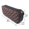 thumbnail image 3 of Lsque Red And Blue Cars Printed Big Capacity PU Leather Pencil Case Large Pencil Pouch Stationery Pen Bag Pencil Holder for Teen, 3 of 6