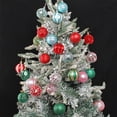thumbnail image 2 of Toystoory Paquete de 12 bolas de Navidad, decoraciones de ambientes, fiesta, fotografía al aire libre, adornos de fondo, decoración reutilizable para el Kits de decoración para fiestas Verde Toystoory HA064842-01B, 2 of 6