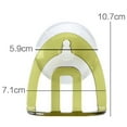 thumbnail image 4 of Kitchen Sink Soap Rack Drainer Wall Mounted Shelves Sink Wall Rack Kitchen Suction Cup Sponge, 4 of 9