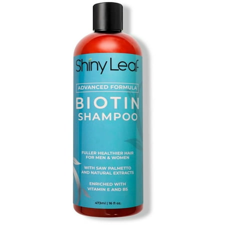 Biotin Shampoo for Hair Growth - Sulfate-Free, Paraben-Free, Thickening Shampoo, Hair Loss Shampoo for Men and Women, Big Bottle 16 fl.