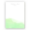 Watercolor Note Personalized Notepad