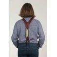 thumbnail image 6 of SuspenderStore Handcrafted Chain Stitch Leather Suspenders - 1.5-In Wide - Trigger Snap, 6 of 6