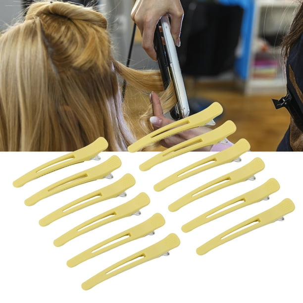 Pinza Para El Pelo De Pico De Pato, Pasador Para Cortar El Pelo, Resorte Elástico, Plegable, Resistente Para Maquillaje Para Mujeres