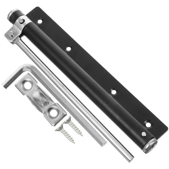 WHAMVOX 1Set Heavy Duty Door Spring Closer in Black for Self Closing Mechanism on Wooden Doors