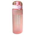 thumbnail image 1 of Naiovety Botella de batido de proteínas de agua para hacer ejercicio de 780ml, tetera portátil para viajes en coche al aire libre con tapa, Mostrada Rosado, 1 of 6