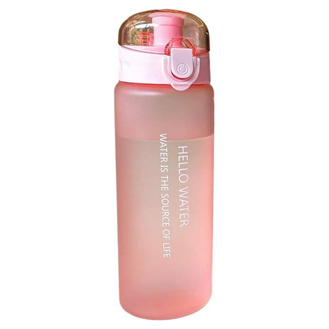 Billuyoard PC Plástico 780ml Botella de batido de proteína de agua Camping Senderismo Coche Viaje Hervidor con tapa Bebida Contenedor de bebida Type2 NO2