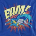 thumbnail image 2 of DC Bam Women's T Shirt, Royal, Large, 2 of 6