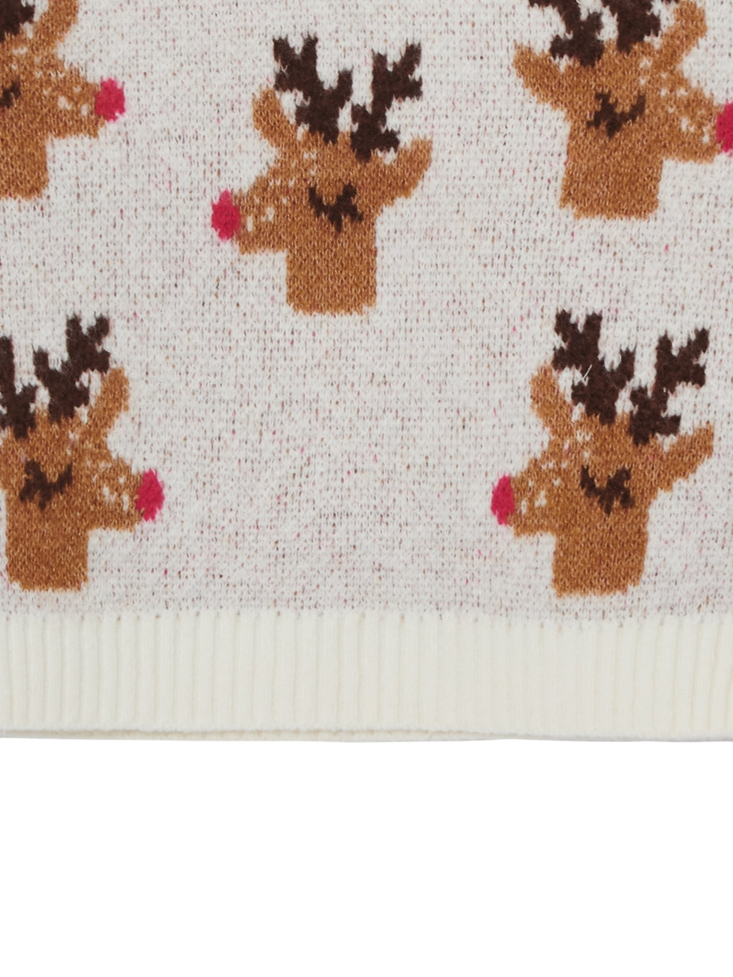 Planet Gold Girls Bow Print Ombre Sweater, Sizes 12M-18