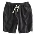 thumbnail image 2 of Antinious Men Solid Breathable Fitness Workout Casual Half Shorts Pants, 2 of 3