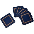 thumbnail image 4 of Pimpernel Classic Midnight Blue Coasters S/6 4.25" Sq, 4 of 8