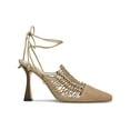 thumbnail image 2 of Sam Edelman Womens Trinity Suede Ankle Wrap Pumps, 2 of 3