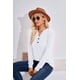 thumbnail image 5 of 1uds-Camiseta suelta con cuello en V-Blanco-L, 5 of 8