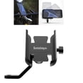 thumbnail image 3 of Soporte de teléfono para bicicleta y motocicleta - para 11 (Xs, Xr, 8, Plus/Max) u otros celulares de 4-7'' Espejo negro + USB Sharpla soporte para teléfono de bicicleta, 3 of 8