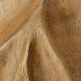 thumbnail image 4 of Bouclair Taupe Carved Wood Table Lamp 18.5 in (47 cm), 4 of 8
