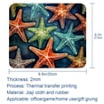 thumbnail image 5 of Starfish Square 8.3x9.8 Inch Non-Slip Rubber Bottom Printed Desk Mat Gaming Mousepad Mouse Mat for Office and Gaming, 5 of 6
