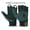 Black, variant on Wheelchair Gloves Mobility Disability Workout Fingerless Long Thumb Leather Palm Gloves Black - L