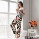 thumbnail image 5 of Balery Leopard Dots Pantalones de pijama para mujer, pijamas ultraligeros, pantalones de estar por casa-Medium, 5 of 6