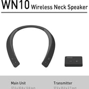 Panasonic WN10 Wireless Wearable TV Neck Speaker, Bluetooth, Built-in Microphone