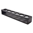 thumbnail image 5 of Wooden Rack Whisky Glass Holder Mugs Holder Glassware Free Standing 6 Hole Black, 5 of 6