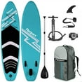 thumbnail image 6 of Fbsport 11ft Inflatable Paddle Board SUP, 6'' Thick W/Paddling Fins Pump & Accessories Pack, Lake Blue, 6 of 13